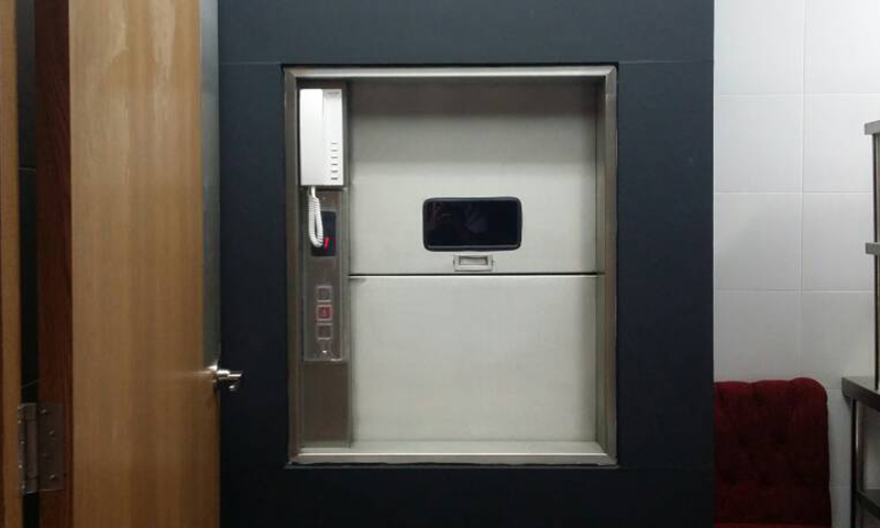 ML Lee Dumbwaiter lift front view 2
